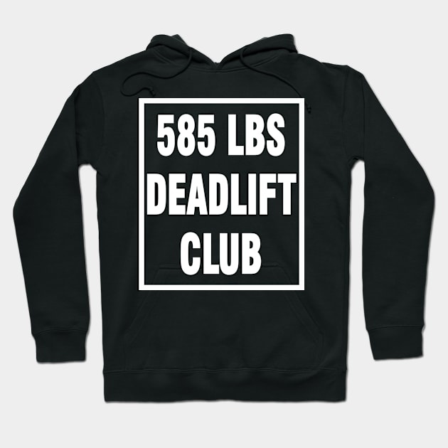 deadlift 585 lbs Hoodie by Chandan